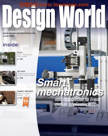 [美国版]Design World 产品设计杂志 2021年6月刊